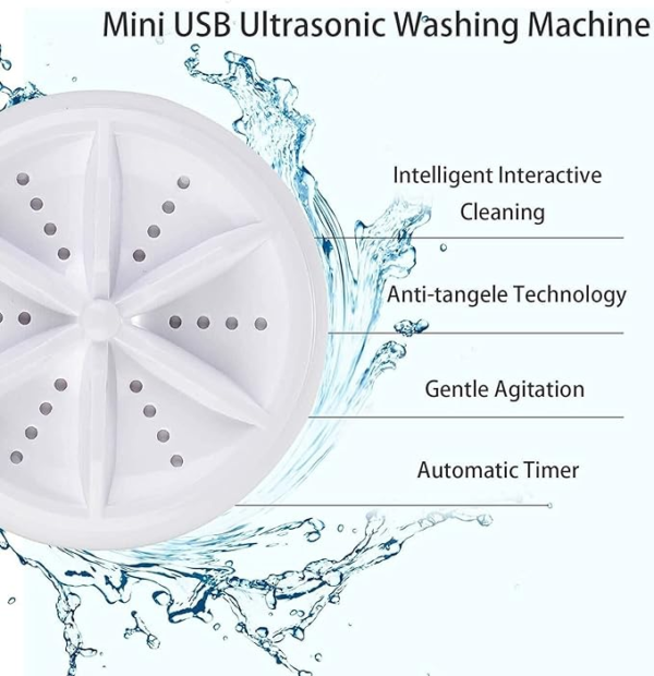 MINI LAVADORA PORTÁTIL - LIMPIEZA EFICIENTE EN TODO MOMENTO - Imagen 2