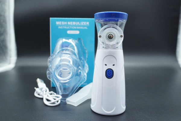 🌬️ Nebulizador Portátil JWS-W302 | Alivio Respiratorio en Cualquier Lugar