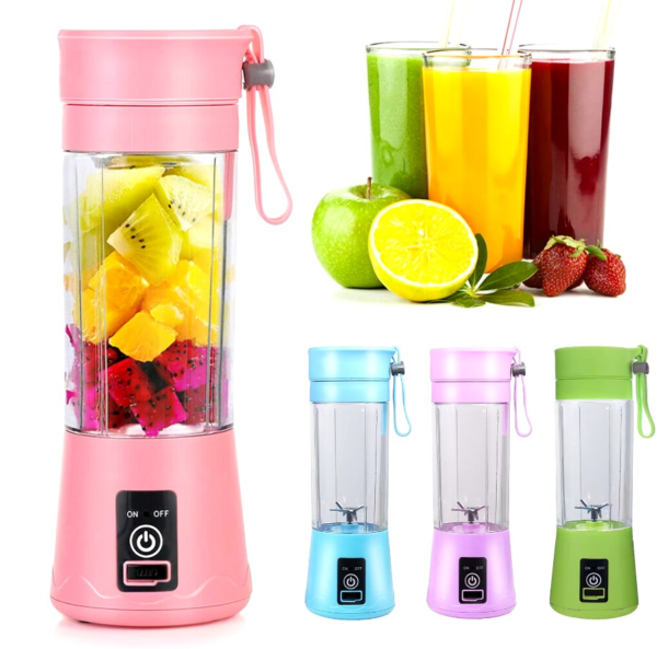 🚀Licuadora Portátil Recargable - Tu Aliada para Smoothies al Instante 🍹 - Imagen 2