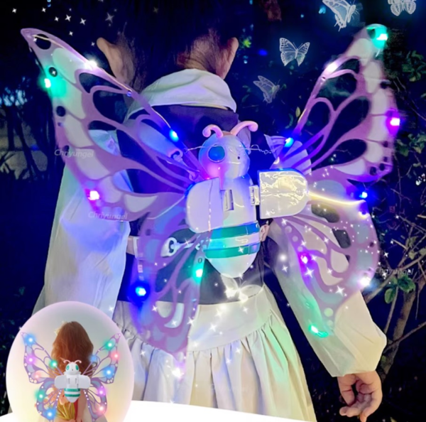 🦋 Alas de Mariposa Eléctrica con Luces LED | Magia, Diversión y Estilo Único - Imagen 2