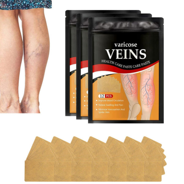 🩹 Parche para Venas Varices | Alivio Natural y Eficaz para Piernas Saludables