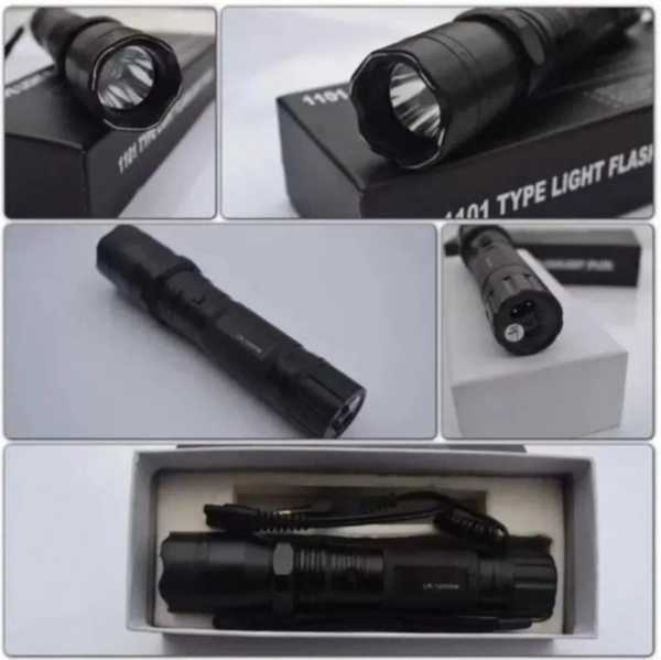 Linterna Taser - Seguridad y Luz en un Solo Dispositivo – Ideal para Autodefensa - Imagen 2