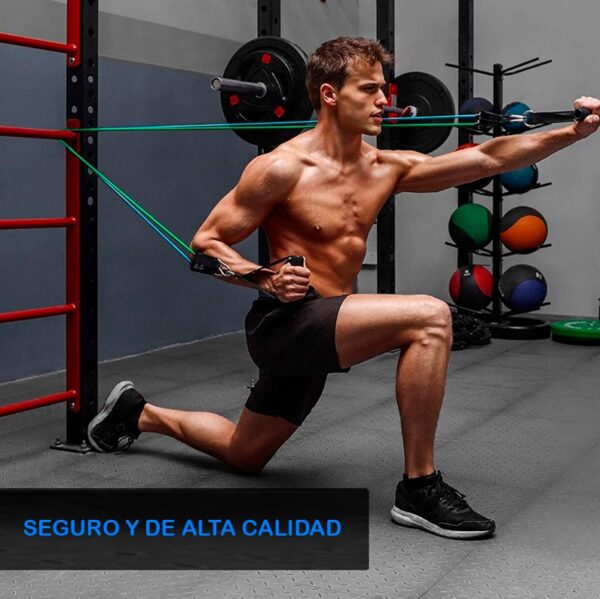 Set de Ligas de Resistencia – Entrenamiento Completo en Casa y Gimnasio - Imagen 4