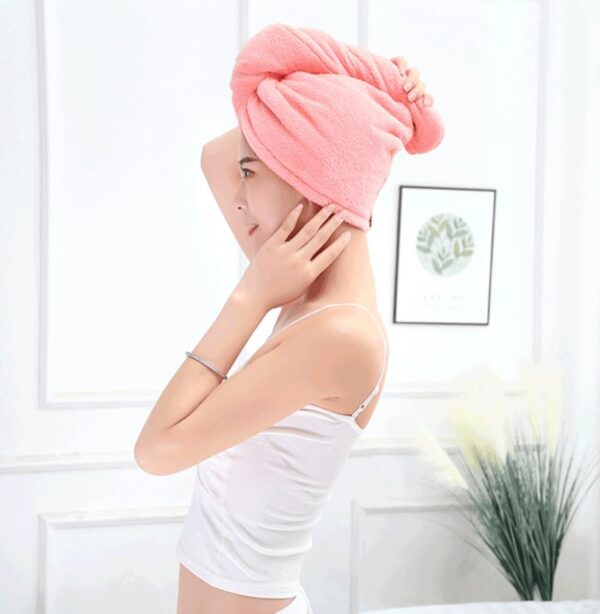 Gorro de Salida de Baño – Secado Rápido y Comodidad para Todo Tipo de Cabello - Imagen 2