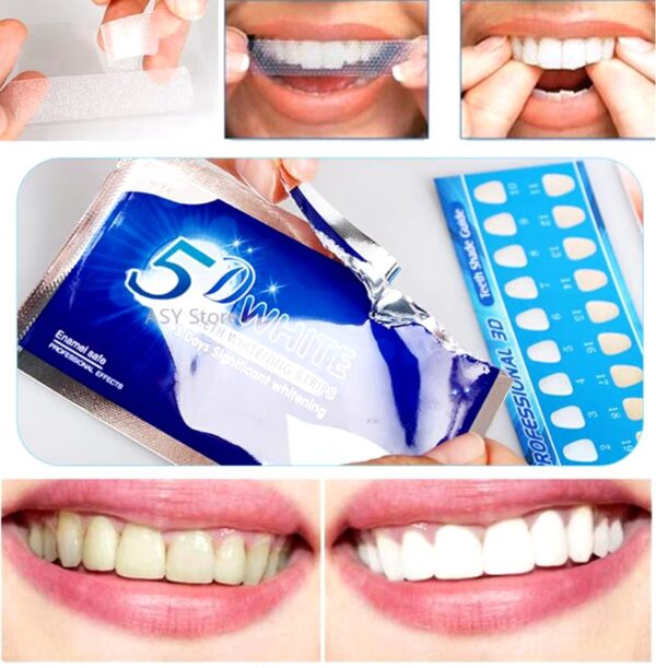 Láminas Blanqueadoras de Dientes 3D White – Sonrisa Radiante y Blanca en Minutos - Imagen 3