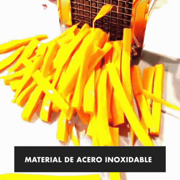 🔪 "Cortador de Papas Manual de Acero Inoxidable - Corta Rápido y Uniforme | Ideal para Hogar y Cocina Profesional" 🍟 - Imagen 5