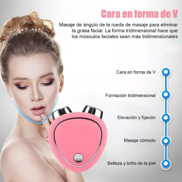 ✨ Masajeador Facial Microcorriente Eléctrico | Rejuvenece y Tonifica Tu Piel al Instante 💆‍♀️✨ - Imagen 3