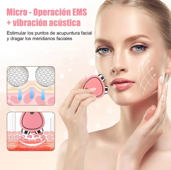 ✨ Masajeador Facial Microcorriente Eléctrico | Rejuvenece y Tonifica Tu Piel al Instante 💆‍♀️✨ - Imagen 4