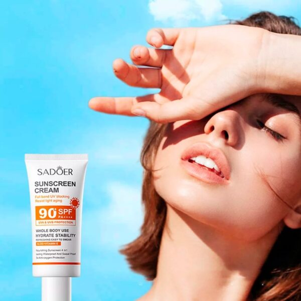 🌞 Protector Solar SPF90 con Aloe y Vitamina E | Máxima Protección e Hidratación