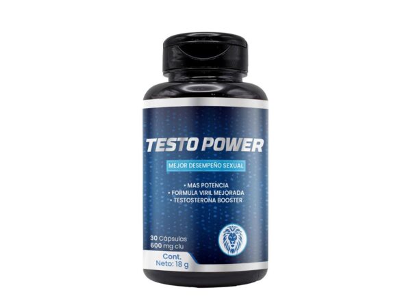 💪 Testo Power | Potencia y Energía Masculina para un Rendimiento Óptimo. 30 caps - Imagen 2